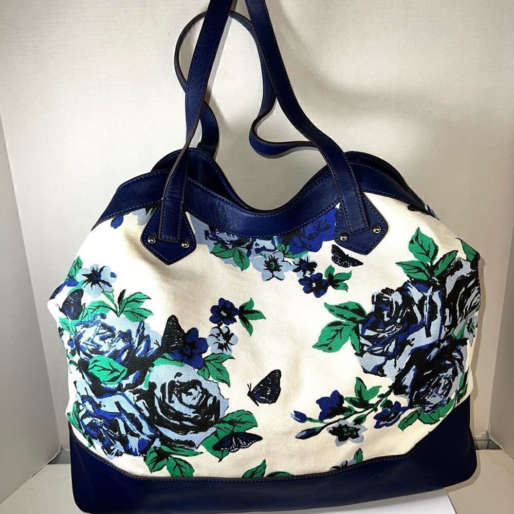 NWOT Isaac Mizrahi Large Tote/Hobo/Traveler - Picture 3 of 9